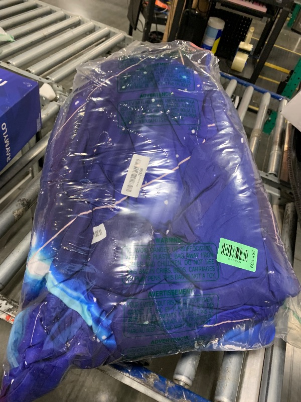 Photo 1 of SANDJEST Solar System Comforter Set Full, Ultra Soft Microfiber Bedding Sets with 4-Pieces, Comforters Bed Sets for Kids Children Boy Bedroom Decor