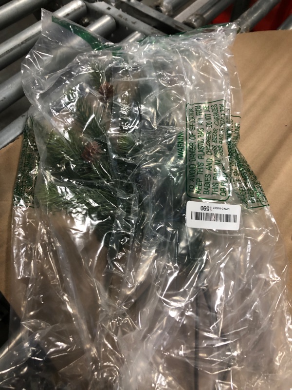 Photo 1 of **PARTIAL SET, ONLY 3PCS** Hommyea 10 Pcs Artificial Christmas Norfolk Pine Branches with Pine Cones 16" Real Touch Faux Greenery Norfolk Pine Stems Branches Plants Pine Picks for Vase DIY Garland Xmas Indoor Outdoor Decor