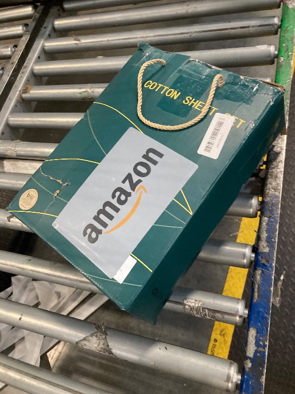 Photo 1 of **MISSING PARTS**
AiAngu Luxury 1000 High Thread Count Egyptian Cotton Bed Sheets 4 PC, 100% Egyptian Cotton Sheets Set, Breathable & Cooling - FX(Queen,White)