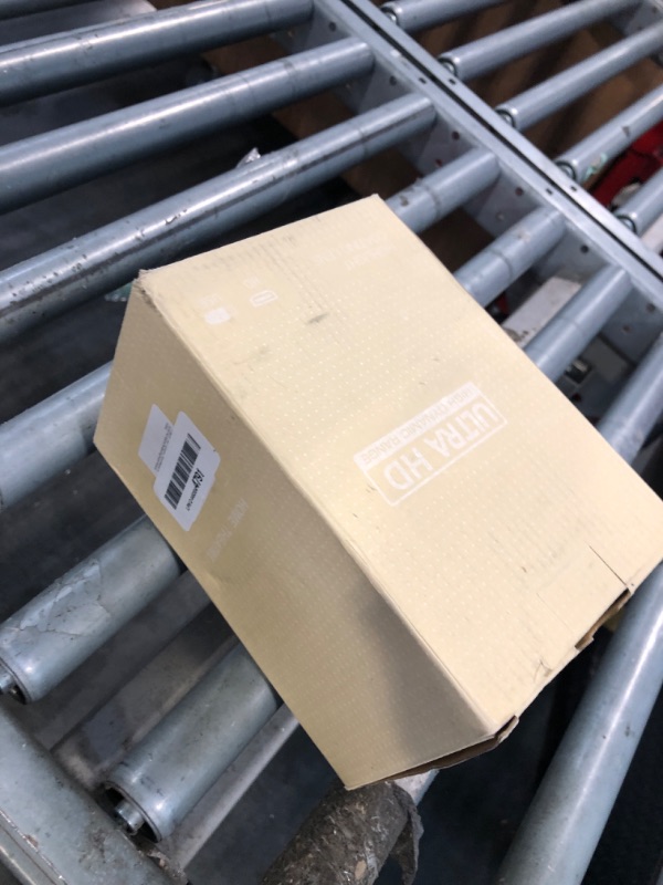 Photo 1 of [180°Adjustable Stand] Smart Mini Projector with Android TV, Upgrade HY300 Pro Portable Projector with WiFi and Bluetooth, 4K Support, Auto Keystone, Portable Ceiling Projector For ios and Android.