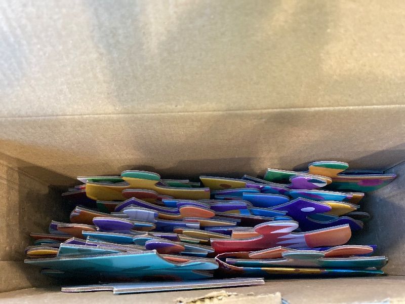 Photo 1 of **UNKNOWN MISSING PIECES**Jumbo Floor Puzzle for Kids Dinosaur Jigsaw Large Puzzles 48 Piece Ages 3-6 for Toddler Children Learning Preschool Educational Intellectual Development Toys 4-8 Years Old Easter Gift for Boy and Girl