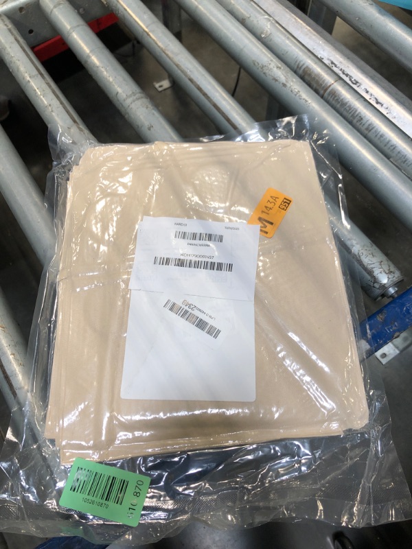 Photo 1 of ** FACTORY SEALED**BYDOLL Table Cloth Round 70 Inch Tablecloth Fits Max60 Inch Diameter Top,Beige Washable Outdoor Winkle and Stain Resistant Spillproof Polyester Tablecloths for Round Tables Party Cover