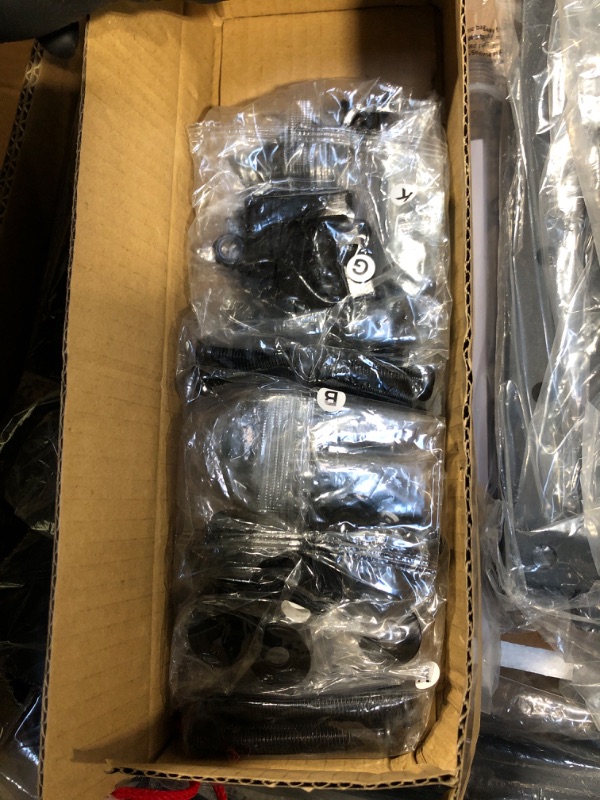 Photo 1 of ** FACTORY SEALED**Yaheetech Classic Metal Platform Bed Frame Mattress Foundation with Victorian Style Iron-Art Headboard/Footboard/Under Bed Storage/No Box Spring Needed/Queen Size Black