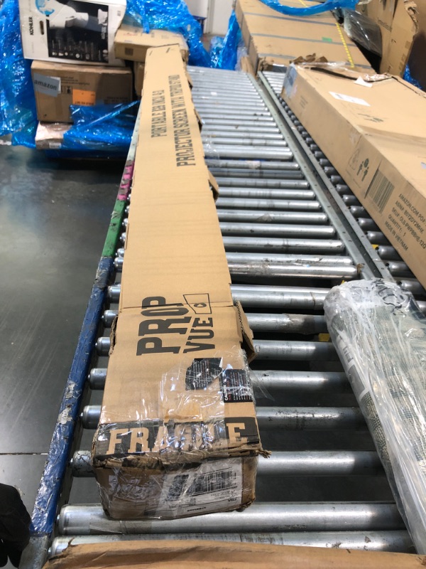 Photo 1 of ** MISSING INSTRUCTIONS AND HARDWARE**
PropVue Projector Screen with Stand 120 inch - Indoor and Outdoor Projection Screen for Movie or Office Presentation - 4:3 HD Premium Wrinkle-Free Tripod Screen