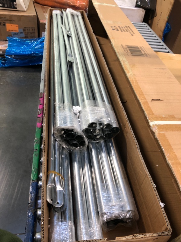 Photo 1 of ** PARTCIAL SET****SOLD AS IS/NO REFUND**
** MISSING INSTRUCTIONS AND HARDWARE**
20x20 feet outdoor party tent, canopy, and gazebo
