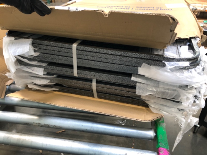 Photo 1 of ** FACTORY SEALED**VISCOO Dog Playpen Outdoor, 16 Panels 40" High Metal Dog Fence with Gate, Pet Fence for Large/Small Dogs, Portable Dog Fence for RV Camping, Yard