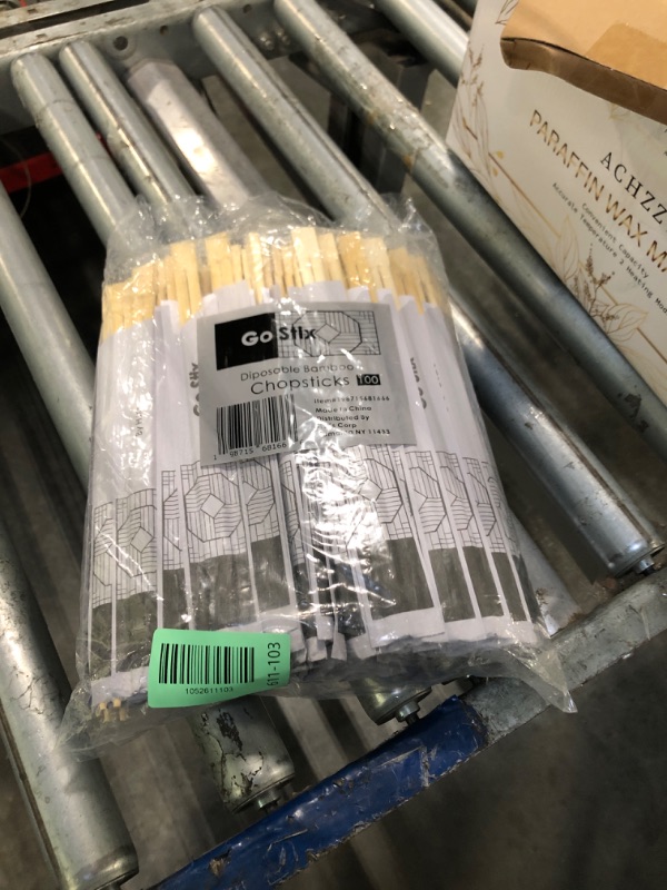 Photo 1 of ** FACTORY SEALED**100 Pack Premium Bamboo Chopsticks – Strong, Smooth, and Eco-Friendly Disposable Chopsticks