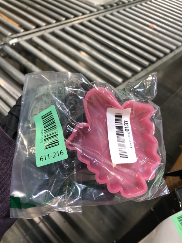 Photo 1 of (300 Design Optional) MUBYOK M458 Halloween Flower Ghost Silicone Freshie Mold for Baking Aroma Beads Car Freshie Supplies