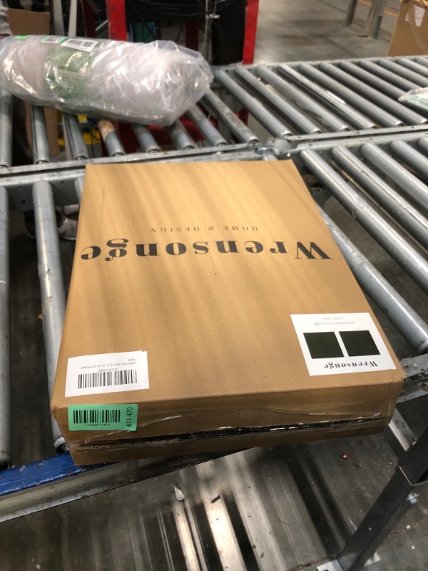 Photo 1 of ** FACTORY SEALED**WRENSONGE King Size Quilt-3 Pieces Lightweight Bedspreads Dark Green King Quilt Bedding Set for All Seasons, Soft Summer Coverlet with 2 Pillow Shams Suitable for Bed, Couch, Quilt Blanket