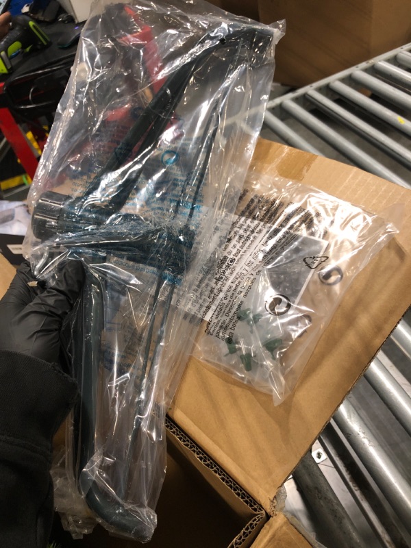 Photo 1 of ** FACTORY SEALED**
National Tree Company 6.5 ft Pre-Lit Downswept Douglas Fir Slim Artificial Christmas Tree, 300 Clear Lights, 640 Tips, Includes Stand, Green