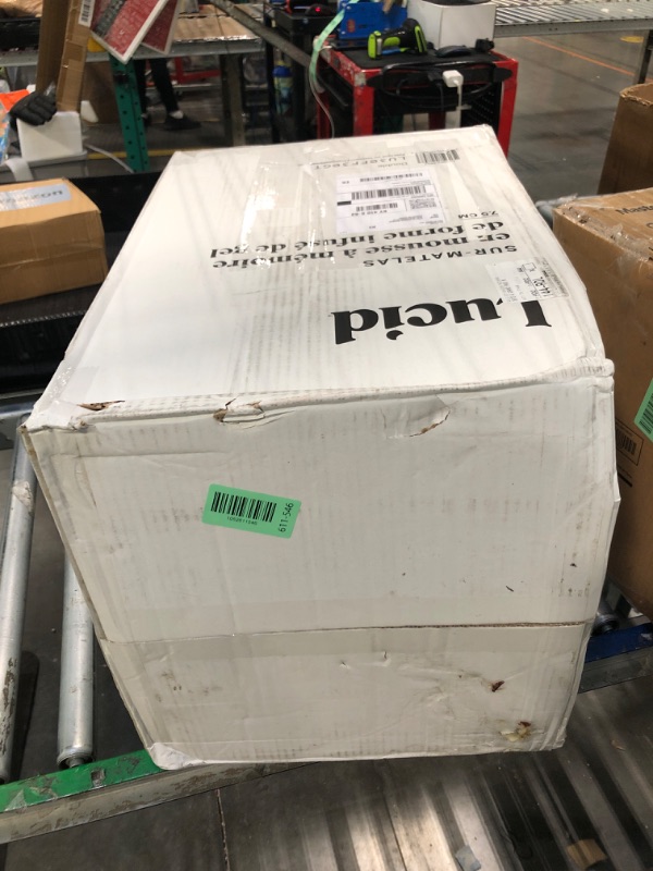 Photo 1 of ** FACTORY SEALED**
LUCID - LU30FF30GT Lucid 3 Inch Gel Infused Memory Foam Mattress, Full