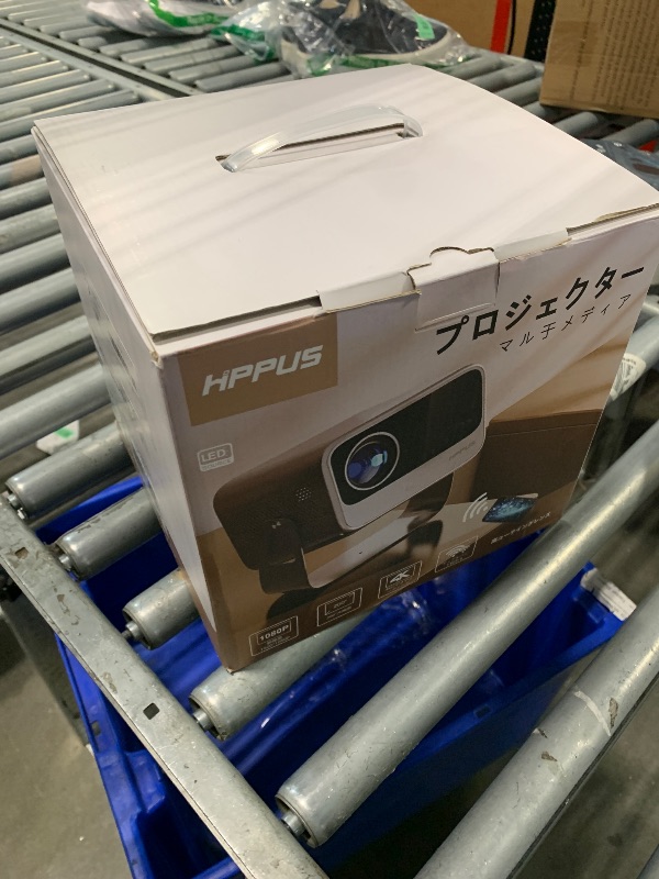 Photo 1 of [Auto Focus/Keystone]HIPPUS Projector with WiFi 6 and Bluetooth, Projector 1080P Native 500 ANSI,Object Avoidance, and Screen Adaption, Projector Compatible with iOS/Android?Grey?