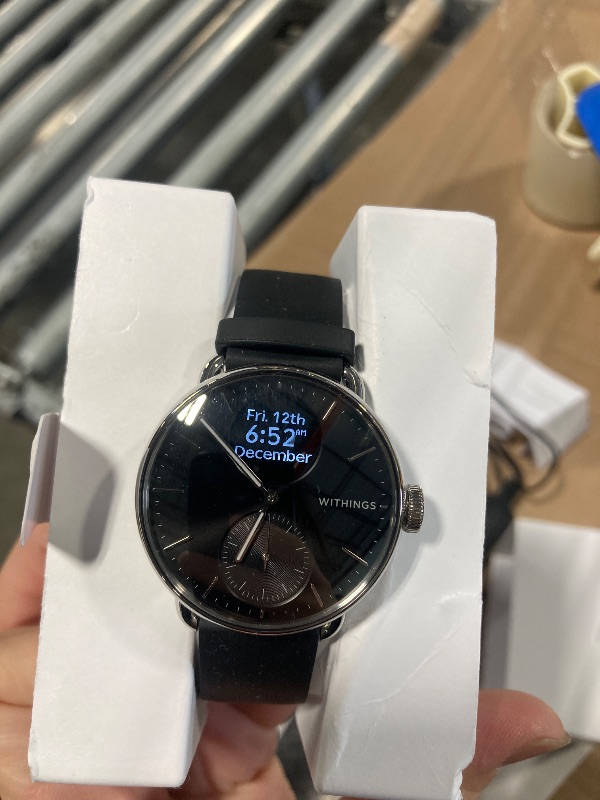 Photo 3 of Withings ScanWatch 2 - Hybrid Smart Watch, Heart Rate Monitoring, Fitness Tracker, Cycle Tracker, Sleep Monitoring, GPS Tracker, 30-Day Battery Life, Android & Apple Compatible, HSA/FSA