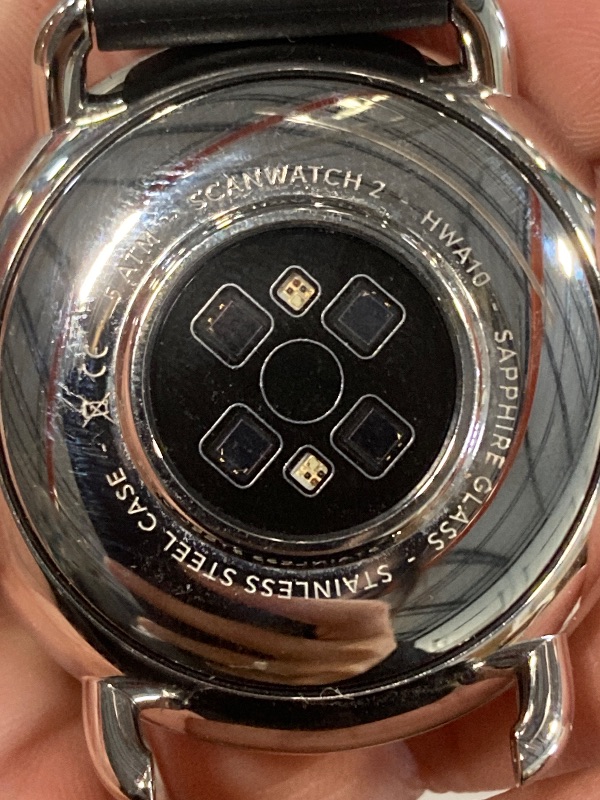 Photo 6 of Withings ScanWatch 2 - Hybrid Smart Watch, Heart Rate Monitoring, Fitness Tracker, Cycle Tracker, Sleep Monitoring, GPS Tracker, 30-Day Battery Life, Android & Apple Compatible, HSA/FSA