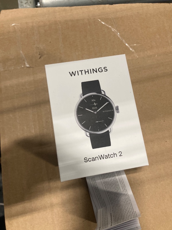 Photo 2 of Withings ScanWatch 2 - Hybrid Smart Watch, Heart Rate Monitoring, Fitness Tracker, Cycle Tracker, Sleep Monitoring, GPS Tracker, 30-Day Battery Life, Android & Apple Compatible, HSA/FSA