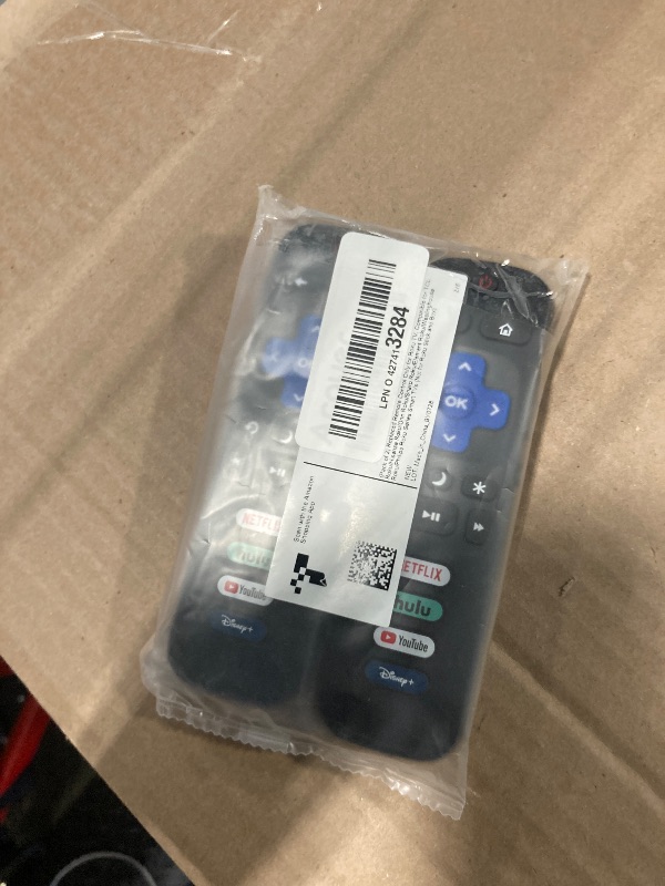 Photo 1 of (Pack of 2) Replacement Remote Control Only for Roku TV, Compatible for TCL Roku/Hisense Roku/Onn Roku/Sharp Roku/Element Roku/Westinghouse Roku/Philips Roku Smart TVs (Not for Roku Stick and Box)