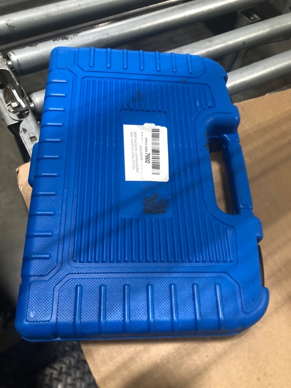 Photo 2 of DASBET Snap Ring Plier Set 11PCS Straight & Bent Retaining Ring Pliers w/Hook & Pick Heavy Duty Internal External Pliers .038in-.09in Circlip Combination Retaining Clip for Car Trunk Motorcycle (Blue)