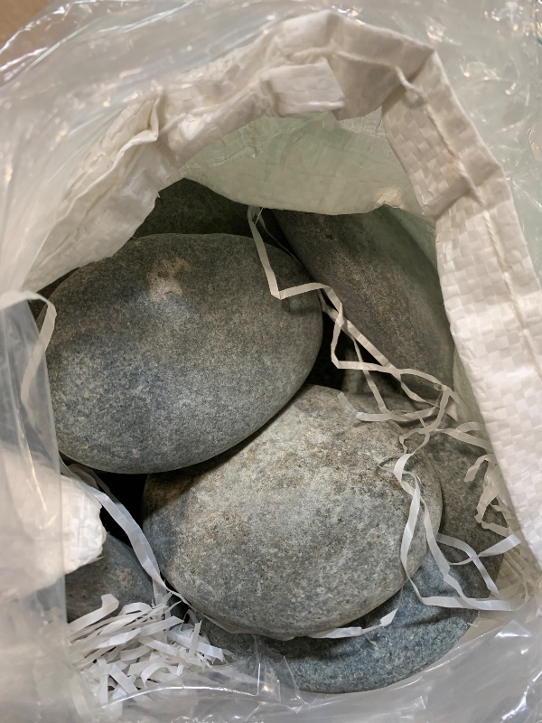 Photo 1 of [About 30 PCS - 35 PCS](18 Pounds) Painting Rocks,3"-4.8" River Rocks,Flat Rocks,Painting Stones,Naturally Stones,Arts Rocks,Craft Rocks,DIY Rocks