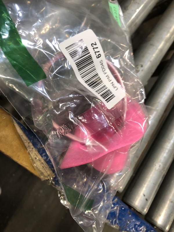 Photo 1 of ****Red missing*****phnydreg 2Pcs Cowboy Mini Hat Headbands Cowgirl Mini Hat Headbands Accessories for Women Birthday Western Cowboy Party (pink,red)