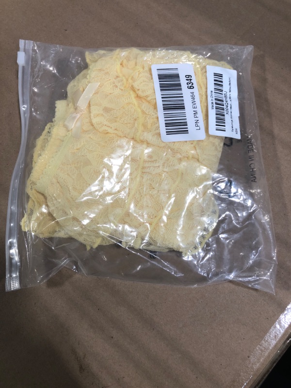 Photo 1 of  Women Mesh Lace Bloomer Shorts Y2k Layered Ruffle Frilly Booty Shorts Fairy Bow Sexy Boy Shorts Panties