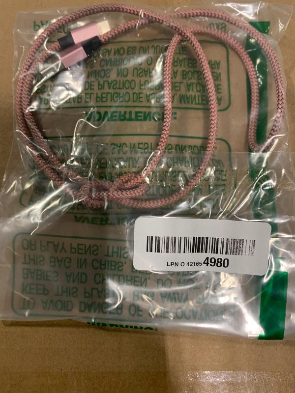 Photo 1 of **DIFFERENT VOLOR**
Amazon Basics USB-C to USB-A 2.0 Fast Charger Cable, 480Mbps Speed, USB-IF Certified, for Apple iPhone 16/15, iPad, Samsung Galaxy, Tablets, 3 feet, Black