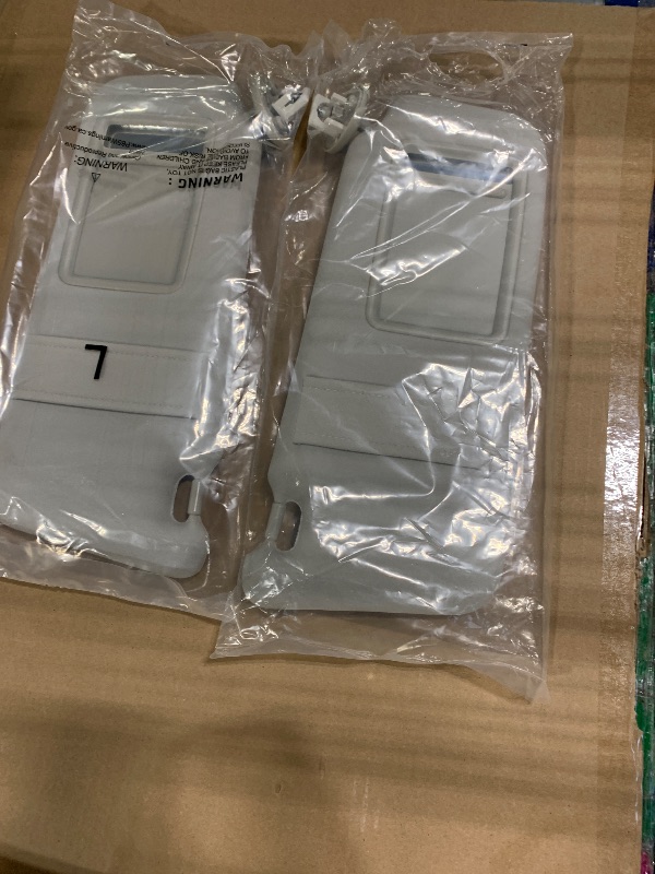 Photo 1 of ***SIMILAR***

Replacement Interior Sun Visors with Light Pair for Mazda 3 2010-2013 (Fits BBM2-69-320C-75 / BBM3-69-320C-75) - Roof Sunvisor Accessories with Vanity Mirror Light