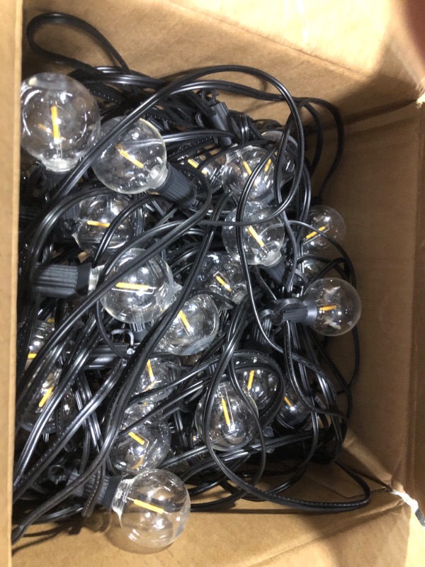 Photo 1 of **MISSING SOLAR PANELS**
Brightown 108FT Solar String Lights Outdoor with Remote and 52 LED Shatterproof Bulbs, Dimmable & Timable, 3 Light Modes, Solar Patio String Lights Outdoor for Cafe, Garden, Deck, Outside Wedding