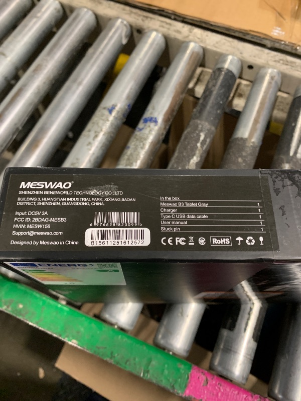 Photo 1 of MESWAO 15.6 Inch Android 14 Tablet, 2025 Large Tablet with1080 IPS HD Display Big Screen, 8-Core, 6GB+128GB, Support 1TB TF Card, 12000mAh Long Lasting Battery for Movie/Work-Space Gray