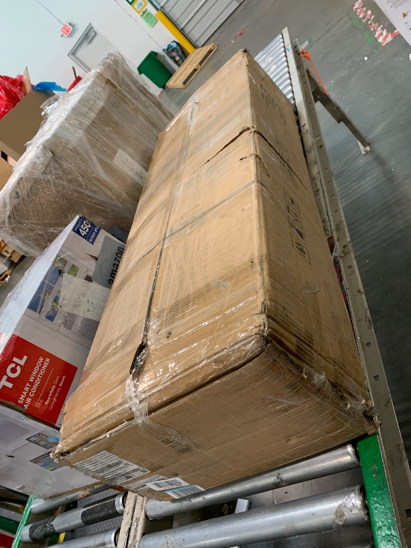 Photo 1 of ** USED/ MISSING PARTS/ UNTESTED ** Jocoevol Farmhouse Dresser 8 Drawer Dresser for Bedroom, Large Wooden Dressers Double Grey Dresser with Deep Drawers Dressers for Hallway, Entryway (White)