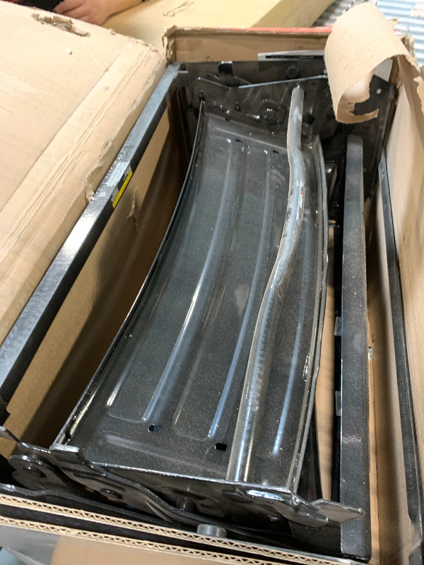 Photo 1 of ** VERY USED *** Lippert Components 432687 24' Radius Corner Manual Step - Triple, 7' Rise , Black