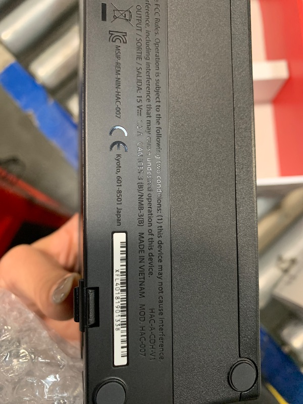 Photo 1 of ***USED/ UNTESTED ** Nintendo Switch™ with Neon Blue and Neon Red Joy?Con™