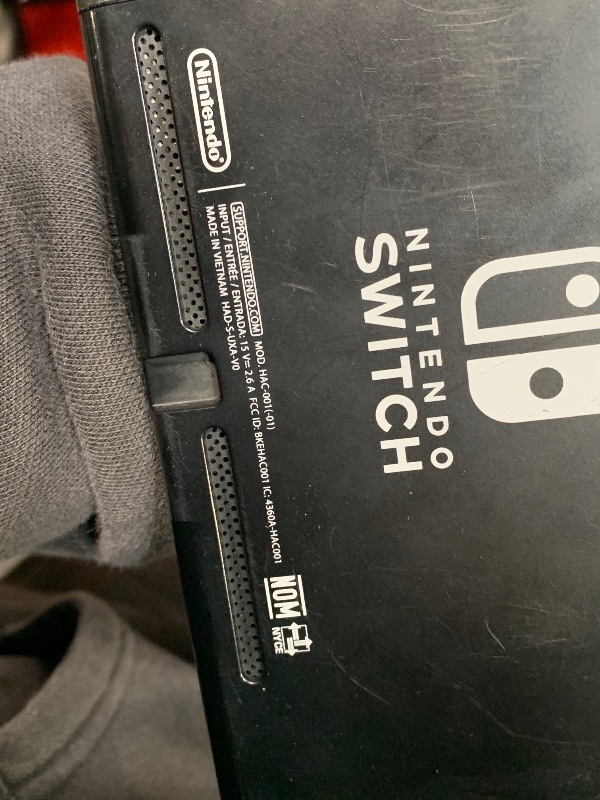 Photo 1 of ***USED/ UNTESTED ** Nintendo Switch™ with Neon Blue and Neon Red Joy?Con™