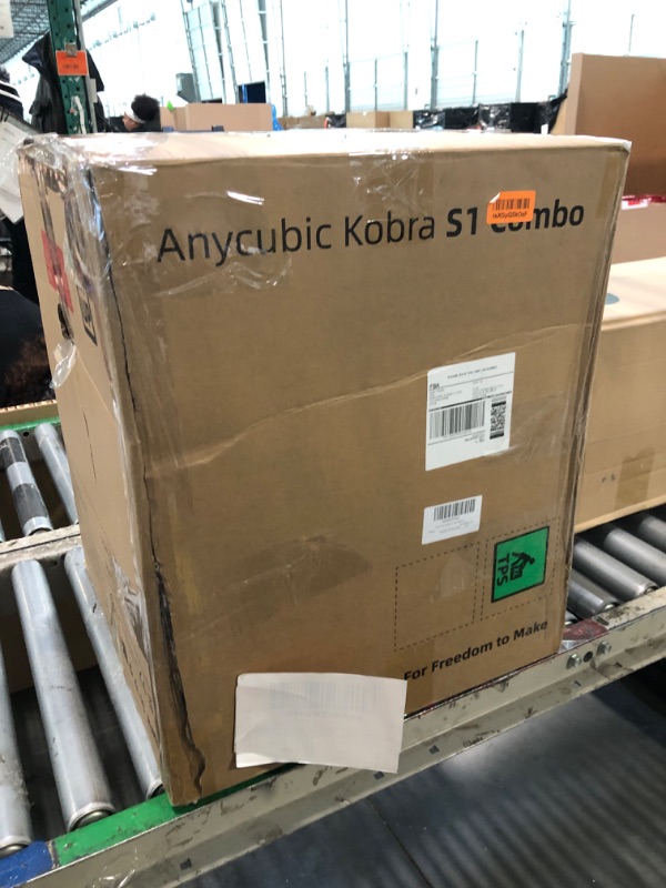 Photo 1 of ** NEW *** Anycubic Kobra S1 Combo Multi-Color 3D Printer, Fast 600mm/s Printing Auto Leveling with Auto Calibration Anycubic App One-Click Printing 250 x250x250mm Build Size