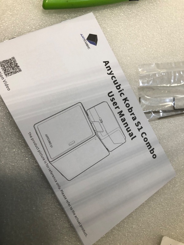 Photo 1 of ** NEW *** Anycubic Kobra S1 Combo Multi-Color 3D Printer, Fast 600mm/s Printing Auto Leveling with Auto Calibration Anycubic App One-Click Printing 250 x250x250mm Build Size