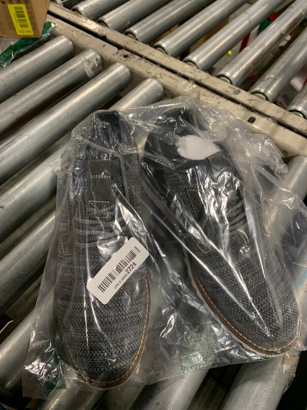 Photo 1 of ****VERY USED**** CALTO Men's Invisible Height Increasing Elevator Shoes - Grey Lightweight Lace-up Casual Derby - 3.2 Inches Taller - J1503 - Size 8 D(M) US