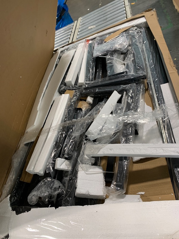 Photo 1 of *****ONLY TABLE****** Feonase  Dining Table Set for 4-8 People, 63" Large Extendable Kitchen Table S, Dining Room Table with MDF Wood Board, Easy Assembly, Black