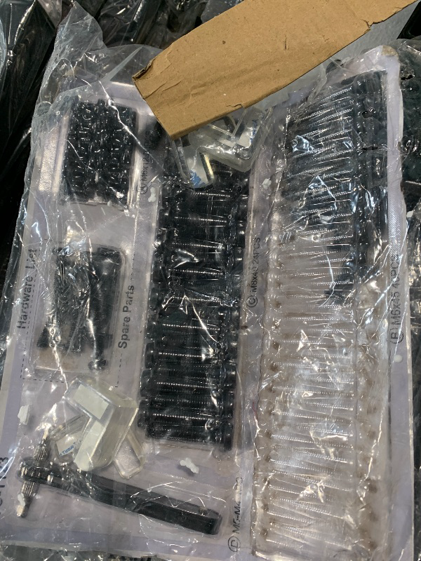 Photo 1 of *****ONLY TABLE****** Feonase  Dining Table Set for 4-8 People, 63" Large Extendable Kitchen Table S, Dining Room Table with MDF Wood Board, Easy Assembly, Black