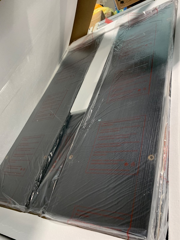 Photo 1 of *****ONLY TABLE****** Feonase  Dining Table Set for 4-8 People, 63" Large Extendable Kitchen Table S, Dining Room Table with MDF Wood Board, Easy Assembly, Black