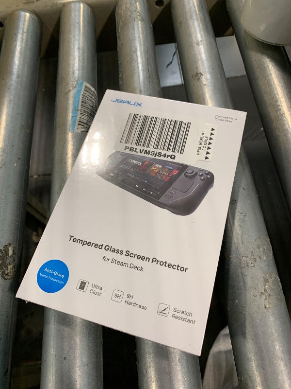 Photo 1 of ****SEALED*****JSAUX 2-Pack Anti Glare Screen Protector for Steam Deck, 9H Hardness Matte Tempered Glass for Steam Deck OLED with Guiding Frame, Scratch Resistant, Comes with Toolkits