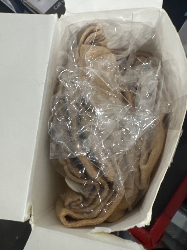 Photo 1 of **DIFFERENT COLOR**
Hillban 2 Pair Plus Size Calf Zipper Compression Socks 15 to 20 Mmhg Open Toe Compression Stockings for Overweight Women Men(4 XL,Nude)