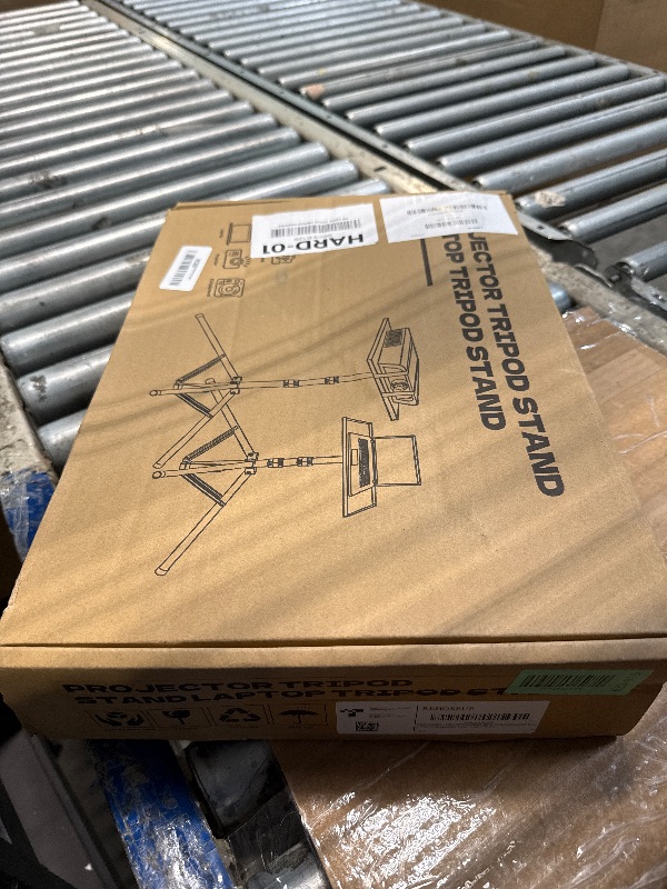 Photo 1 of ***WOBBLY****REHOSEUP Projector Stand, 33LB Load Bearing & 22-55" Height Adjustable, for Projector/Laptop/DJ Gear, Outdoor/Office/Studio - Stable Base (Black)