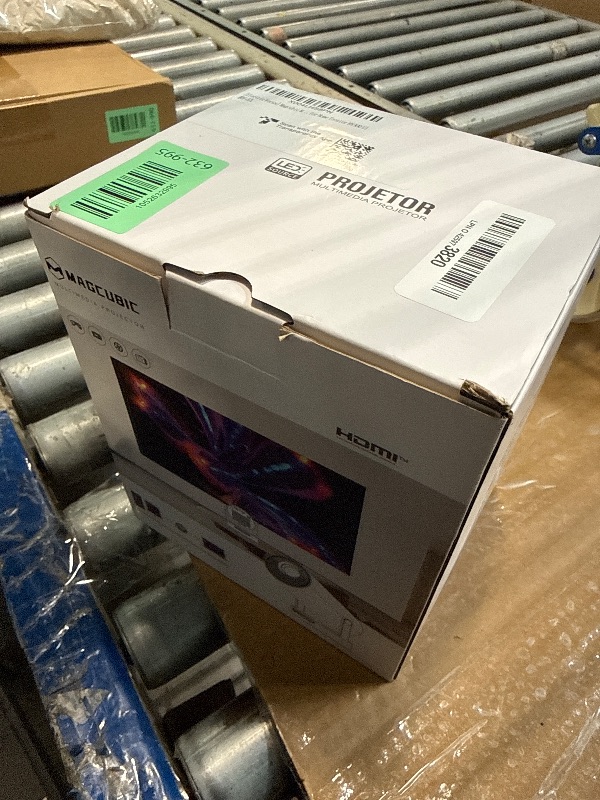 Photo 1 of ?Electric Focus?Magcubic Mini Projector 4K Support, Portable Projector with WiFi 6 and Bluetooth 5.4, Smart Proyector, 5W Soundbase Speaker, 180°Rotation for Home Theater