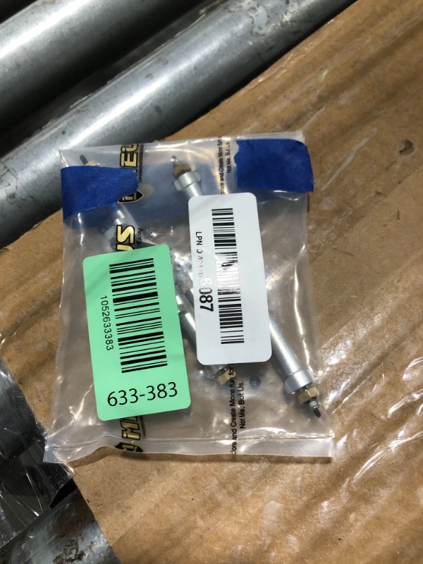 Photo 1 of **2 REAR AXELS** MEUS RACING SCX24 Axles Isokinetic 3-Section CVD 52° Max. Steering Angle +5mm Widened SCX24 Upgrades for Axial SCX24 Deadbolt C10 JLU Gladiator Bronco 1/24 RC Crawler (Front and Rear - Silver)