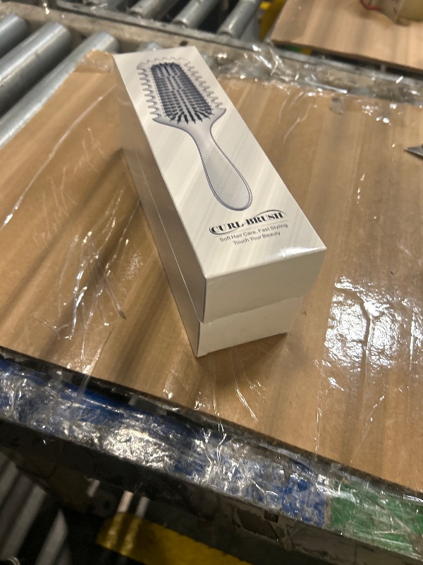 View 2 of ****2 ITEM***
Curl Defining Brush 2025 Upgrade Curl Hair Brush Gifts for Women and Men – Shape, Volume Brush and Detangle Curly Hair Styling with Reduced Pulling Blue