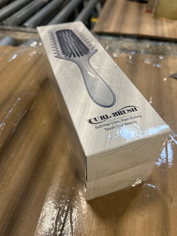View 2 of ****2 ITEM****
Curl Defining Brush 2025 Upgrade Curl Hair Brush Gifts for Women and Men – Shape, Volume Brush and Detangle Curly Hair Styling with Reduced Pulling Blue