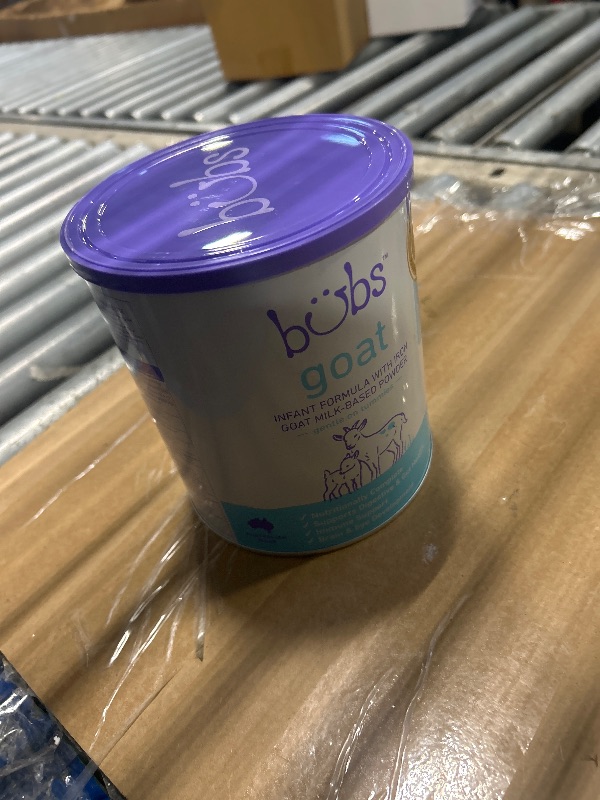 Photo 1 of ****BEST IF USED BY 12 MAY 2027*****
Bubs Whole Goat Milk Formula with Iron, Goat Milk-Based Powder, for Infants 0-12 Months, Made with Non-GMO Goat Milk, 20 oz