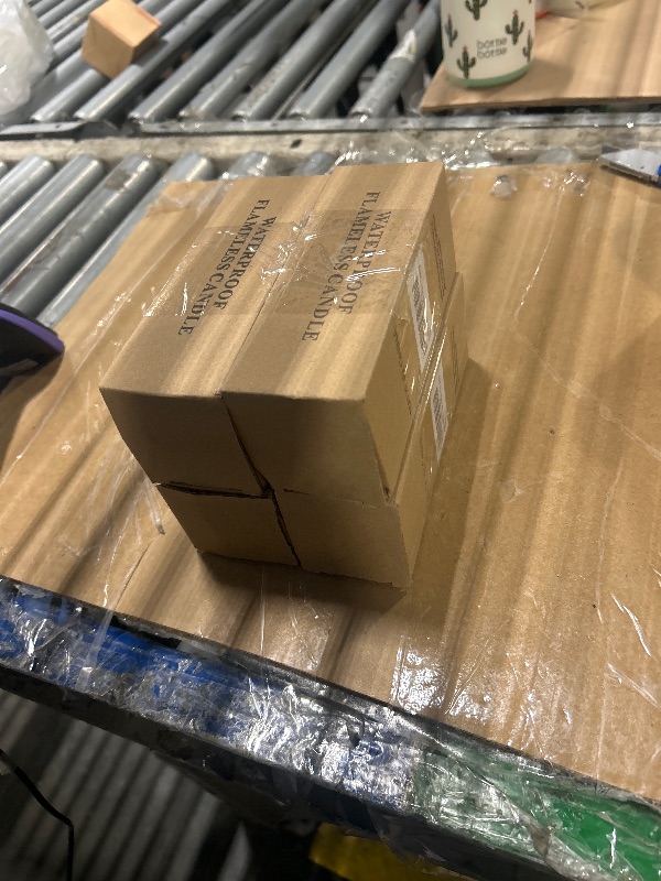 Photo 1 of *****4 PACK****
YIWER Outdoor Flameless Candles, Battery Operated LED Pillars Candle, Electric Fake Waterproof Candles Set of 1 with Remote, Halloween, Christmas Decorations