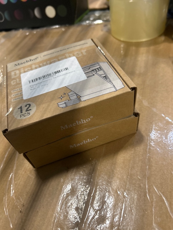 Photo 1 of ****2 PACK*
DINGCAIDC Dishwasher Effervescent Cleaning Tablets - 12 Count, Fragrance-Free & Plastic-Free, Grease Cutter Removes Limescale & Food Residue, Safe for All Dishwasher Types