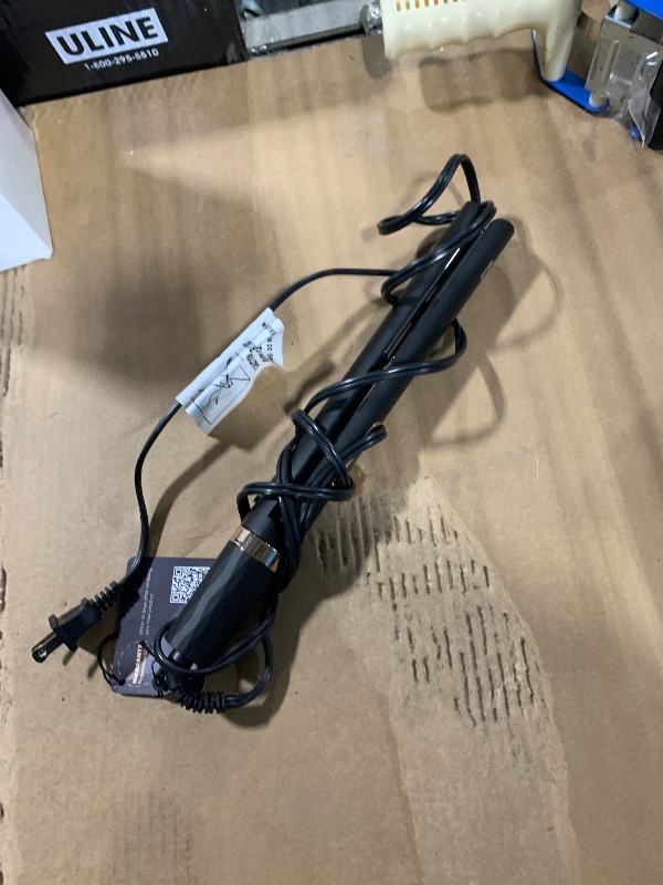 Photo 3 of Nicebay 1” Titanium Flat Iron, Fast Heating Hair Straightener & Curler,with 5 Temp Settings, Negative Ion Technology,Travel-Friendly, Smooth Salon Design