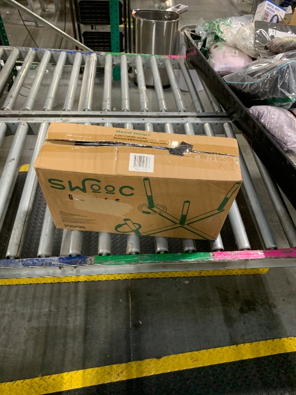 Photo 2 of SWOOC Games - Rustic Ring Toss Game (All Weather) - Easy Setup & Extra Games Included - Ring Toss Game for Adults - Outdoor Acitivities for Adults - Yard Toys for Kids - Backyard Fun - Outdoor Party